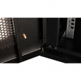 Шкаф 19" телекоммуникационный настенный, 12U 635x600х450 мм, дверь перфорация, черный